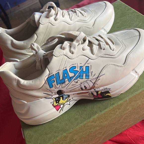Gucci | Shoes | Gucci Rhyton X Disney Donald Duck | Poshmark